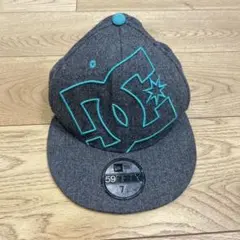 DC NEW ERA ニューエラ 59FIFTY キャップ グレー ７1/2