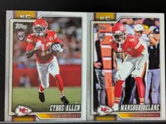 Cyrus Allen / Mansoor Delane チーフス NFL RC