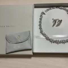 STELLA BRIDAL ネックレス イヤリング セット