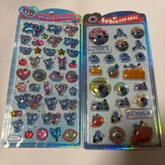 うるちゅるPOPシール エンジェルブルー　ナカムラくん パペットスンスン セット