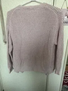 RODEO CROWNS ピンク ニットカーディガン フリーサイズ