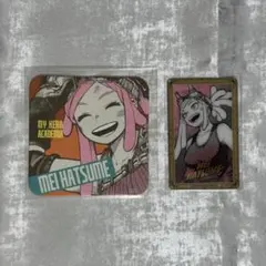 ヒロアカ 原画展 発目明 コースター クリアカード