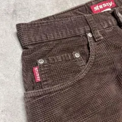 90s USA製 Old Stussy コーデュロイ ストレートパンツ ブラウン - メルカリ