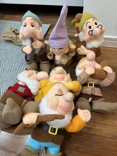 SEGA 七人の小人 ぬいぐるみ 7体セット 1999年製