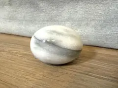 【インテリア】卵型 大理石 ペーパーウェイト エッグストーン