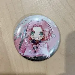 NARUTO ナルト　疾風伝　キャラでるアート　缶バッジ　春野サクラ