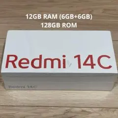Redmi 14C 12GB RAM (6GB+6GB) 128GB ROM
