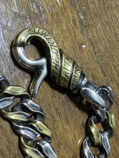 CRIMIE シルバーウォレットチェーン クライミー アメカジ ルード バイカー CRIMIE / MIGHTY LONG WALLET CHAIN SILVER(クライミー