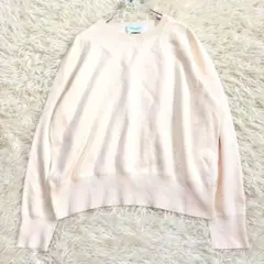 y8508 良品✨ユナイテッドアローズ スウェットライクニット 長袖 綺麗めのサムネイル
