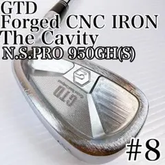 GTD　フォージド　CNC　キャビティアイアン　8番単品　NSプロ950GHSのサムネイル
