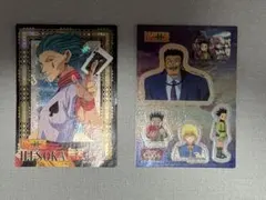 HUNTER×HUNTER 2000年製 カードシール18枚セット ヒソカ他