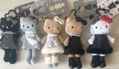 ハローキティ　スタイルアップマスコット　5点セット