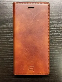 GRAMAS 本皮スマホケース iPhone 13/12 mini 用 ブラウン