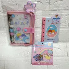 サンリオ　リトルツインスターズ　シールバインダー　キキララちゃん