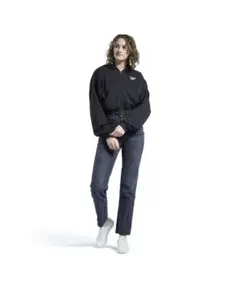 Reebok スウェットパーカークラシックススモールロゴジップアップ フーディー