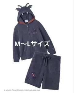 ジェラートピケ ドラゴンクエスト パウダードラキーパーカ＆ハーフパンツセット