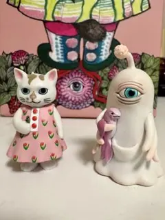ヒグチユウコ　フィギュアマスコット　2点セット