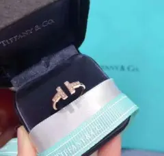 Tiffany & Co. ダイヤモンド ゴールドリング