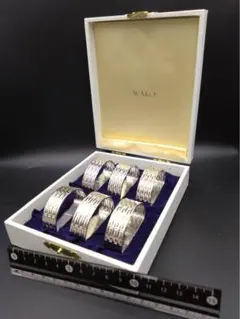 お値引き中 銀座和光 新品 WAKO ナプキンリング 6個セット - メルカリ