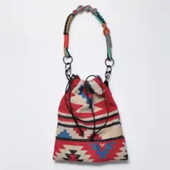 ④visyay「paranoia :) Drawstring Bag」巾着バッグ