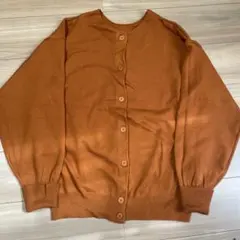 ⭐︎WEGO カーディガン ダークオレンジ⭐︎