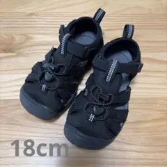 KEEN キッズ サンダル シーキャンプ II CNX 18cm ブラック