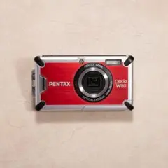 極上美品】PENTAX Optio W10ピンク防水 動作確認済 バッテリー新品 極上美品】PENTAX Optio W10ピンク防水 動作確認済 バッテリー