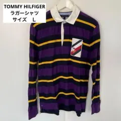 TOMMY HILFIGER　トミーヒルフィガー　ラガーシャツ　マルチボーダー