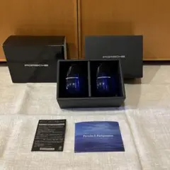 新品未使用　ポルシェPorsche ロゴ入りグラス タンブラー2個セット