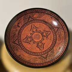讃岐特産 香川漆器 美術漆器　 蒟醤(きんま) 菓子鉢 讃岐特産 香川漆器 美術漆器 蒟醤(きんま) 菓子鉢 - メルカリ