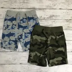 未使用 ベビーギャップ 80 パンツ 2枚セットサメ カモフラ