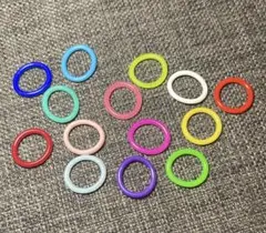 アンブレラマーカー用 カラーシリコンリング 14個１セット