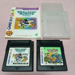 ドラゴンクエストモンスターズ2本セット ゲームボーイカラーソフト　中古
