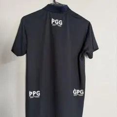 PGG メンズ ゴルフシャツ ハーフジップ ネイビー - メルカリ
