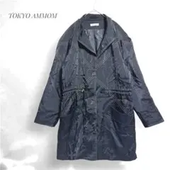 TOKYO AMMOM 女士長款外套 黑色 冬季服飾 外套