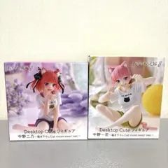 五等分の花嫁 Desktop Cute フィギュア　中野一花中野二乃