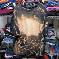 90sベトナム製2XLヴィンテージタイダイアートtシャツUSA直輸入メンズ古着