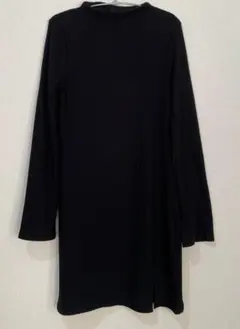 H&M リブボディコンワンピース L