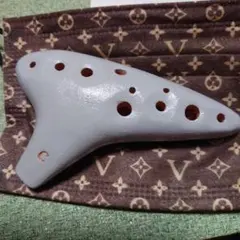 オカリナ AC管 陶器製 藤の花デザイン 専用ケース付き - メルカリ
