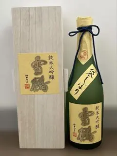 ✨ 雪鶴 越淡麗純米大吟醸720ml木箱入り 【16度】✨のサムネイル