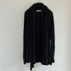 レア❣️charlotte russe ブラック 黒　ロングカーディガン　羽織りのサムネイル
