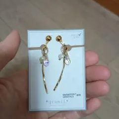 gramii ゴールド　パール　イヤリング　コトモノマルシェ　未使用品