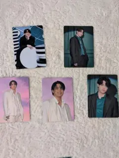 アイドル トレーディングカード 5枚セット