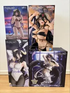 OVERLORD アルベドフィギュア　4体セット