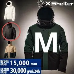 【入手困難】 XShelter 断熱防水防寒ジャケット M 黒 XW601