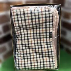 DAKS チェック柄ひざ掛けブランケット約70✖️100cmのサムネイル