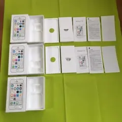 iPhone 5s 空箱 3個 （本体・付属品なし）