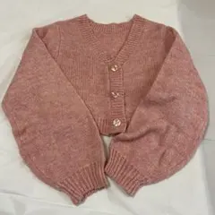 ショート丈 カーディガン