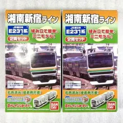 【未開封未組立】Bトレイン Bトレ E231系近郊（湘南色）2両×2箱セットのサムネイル