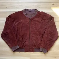 velour jacket ベロアジャケット M 短丈 ma-1